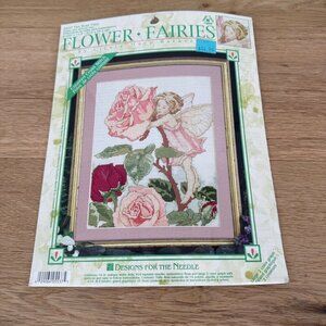 Cicely Mary Barker Flower VTG The Rose Fairy Cross Stitch Kit 5537 NEW SEALED